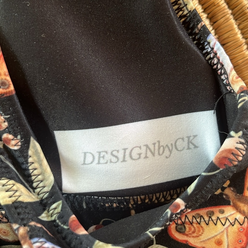 Cottage core bikini, floral with moths! - Picture 4 of 7